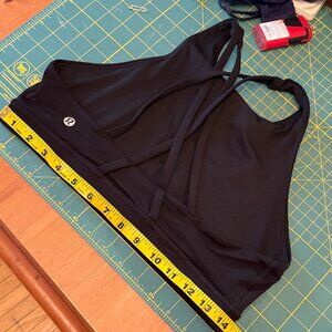 LULULEMON 🍋 High Neck Energy Bra Black Size 10